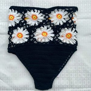 Flower Crochet bikini bottom